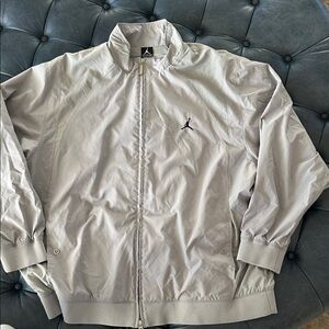 Jordan Men's Light Gray Windbreaker